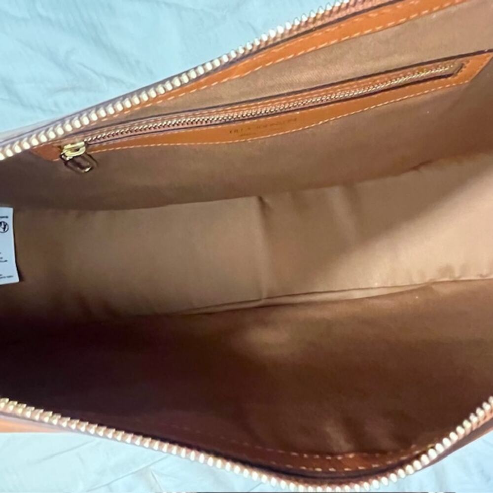 Ulla Johnson Twyla Crescent bag Cigar color - Picture 7 of 13